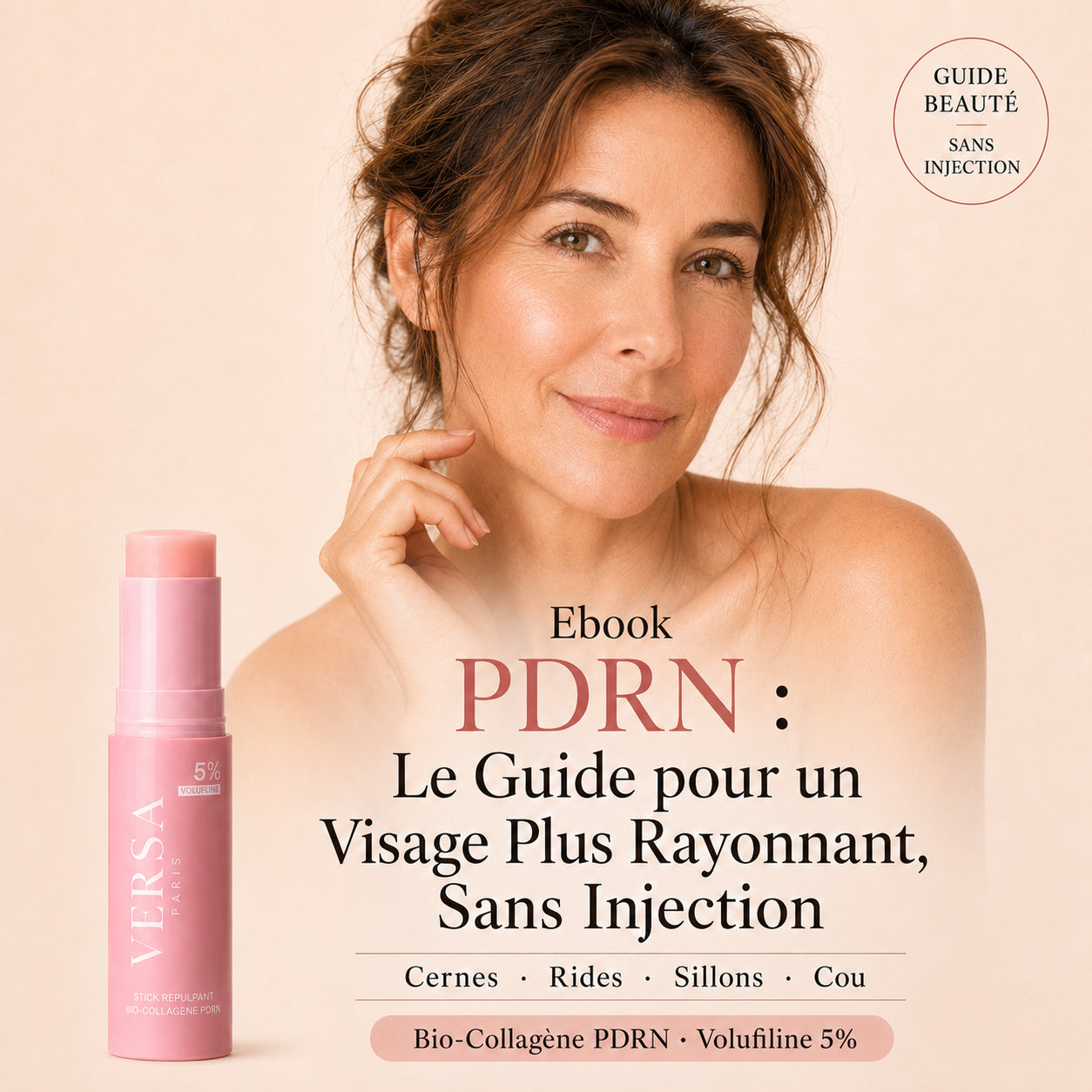 Ebook PDRN : Cernes, Rides & Sillons — Le Guide pour un Visage Plus Rayonnant